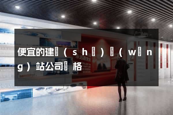 便宜的建設(shè)網(wǎng)站公司價格