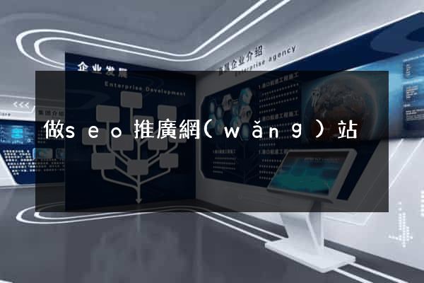 做seo推廣網(wǎng)站