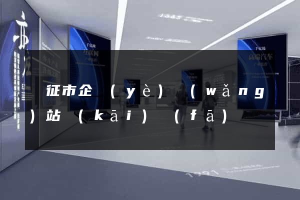儀征市企業(yè)網(wǎng)站開(kāi)發(fā)