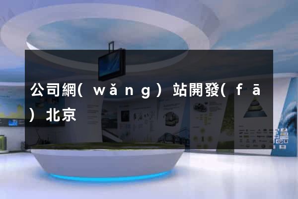 公司網(wǎng)站開發(fā)北京