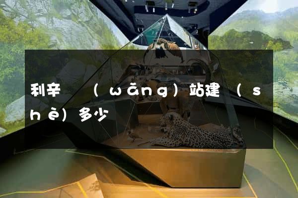 利辛縣網(wǎng)站建設(shè)多少錢