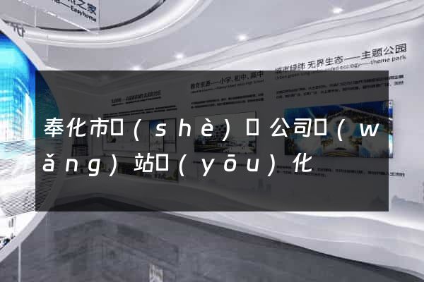 奉化市設(shè)計公司網(wǎng)站優(yōu)化