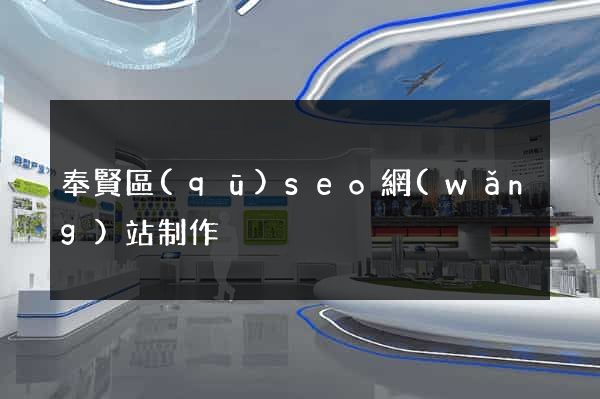 奉賢區(qū)seo網(wǎng)站制作