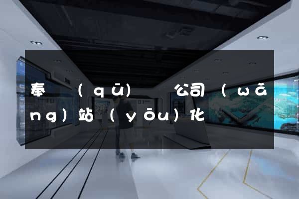 奉賢區(qū)設計公司網(wǎng)站優(yōu)化