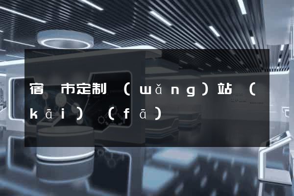 宿遷市定制網(wǎng)站開(kāi)發(fā)