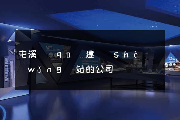 屯溪區(qū)建設(shè)網(wǎng)站的公司
