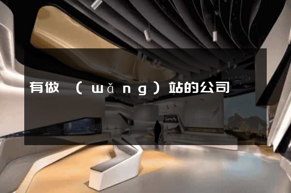 有做網(wǎng)站的公司嗎