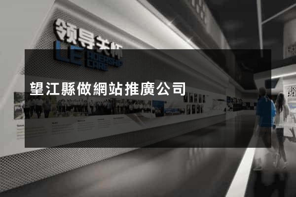 望江縣做網站推廣公司