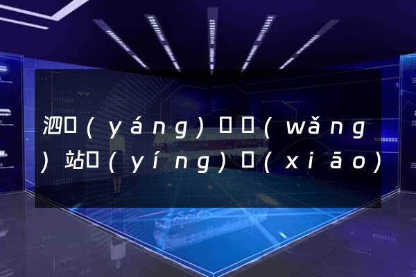 泗陽(yáng)縣網(wǎng)站營(yíng)銷(xiāo)