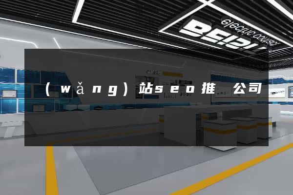 網(wǎng)站seo推廣公司
