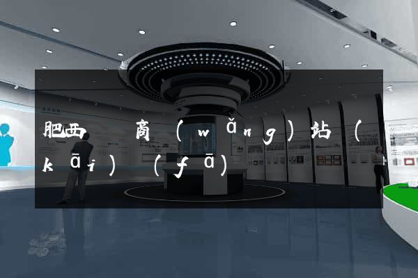 肥西縣電商網(wǎng)站開(kāi)發(fā)