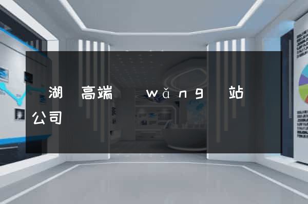 蕪湖縣高端網(wǎng)站設計公司