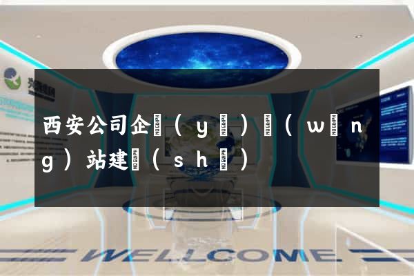 西安公司企業(yè)網(wǎng)站建設(shè)
