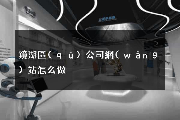 鏡湖區(qū)公司網(wǎng)站怎么做