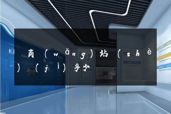 電商網(wǎng)站設(shè)計(jì)多少錢