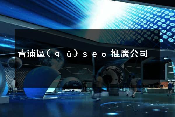 青浦區(qū)seo推廣公司