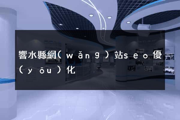 響水縣網(wǎng)站seo優(yōu)化